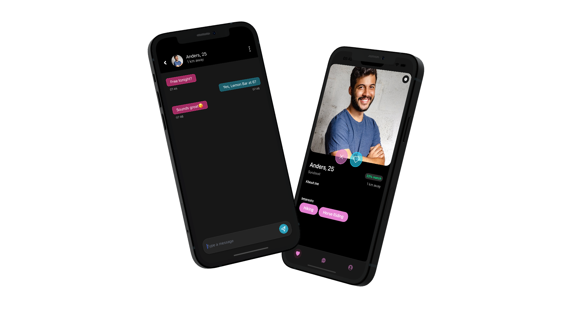 Chilldate App Mockup